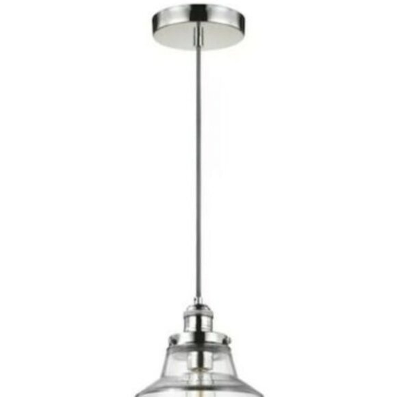 FEISS One Light Pendant Polished Nickel - Picture 11 of 14